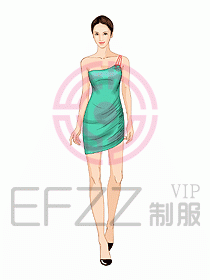 夜場ktv包房公主服設(shè)計613