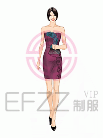 夜場(chǎng)ktv包房公主服設(shè)計(jì)623