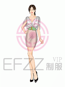 夜場ktv包房公主服設計631