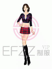 夜場(chǎng)ktv包房公主服設(shè)計(jì)653