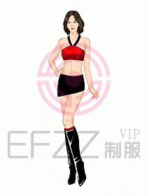 夜場ktv包房公主服設(shè)計(jì)657