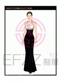 夜場ktv包房公主服設計681