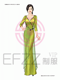 夜總會迎賓咨客制服設(shè)計圖223