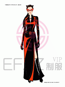 夜總會迎賓咨客制服設(shè)計圖228