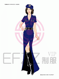 夜總會(huì)迎賓咨客制服設(shè)計(jì)圖231