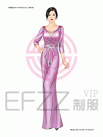 夜總會(huì)迎賓咨客制服設(shè)計(jì)圖245