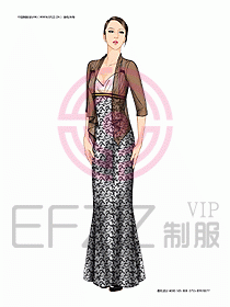 夜總會(huì)迎賓咨客制服設(shè)計(jì)圖250