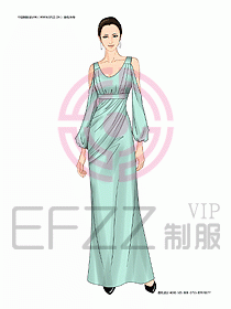 夜總會迎賓咨客制服設(shè)計圖246