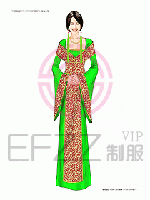 夜總會(huì)迎賓咨客制服設(shè)計(jì)圖256