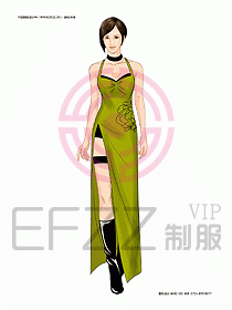 夜總會(huì)迎賓咨客制服設(shè)計(jì)圖252