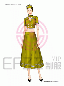 夜總會迎賓咨客制服設計圖257