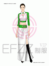 夜總會迎賓咨客制服設(shè)計(jì)圖259