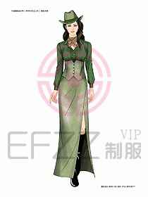 夜總會迎賓咨客制服設(shè)計圖264