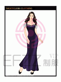 夜總會迎賓咨客制服設(shè)計(jì)圖268