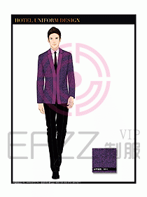 桑拿水療咨客迎賓制服設(shè)計(jì)296
