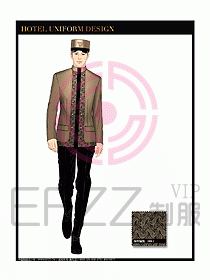 酒店門童保安制服設(shè)計圖817