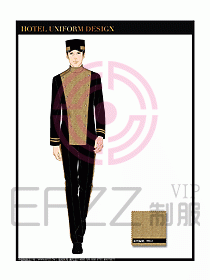 酒店門童保安制服設(shè)計圖818