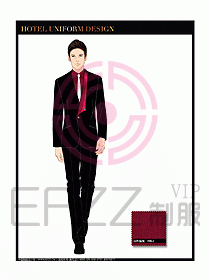 桑拿水療會(huì)所前臺(tái)服務(wù)員制服182