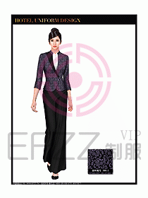 桑拿水療會(huì)所前臺(tái)服務(wù)員制服180