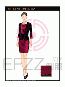 桑拿水療會(huì)所前臺(tái)服務(wù)員制服188