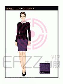 桑拿水療會所前臺服務員制服190