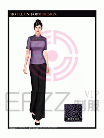 SPA水療會所服務(wù)員制服設(shè)計(jì)圖310