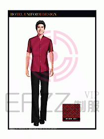 SPA水療會(huì)所服務(wù)員制服設(shè)計(jì)圖313