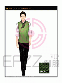 SPA水療會所服務(wù)員制服設(shè)計(jì)圖320