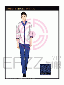 SPA水療會(huì)所服務(wù)員制服設(shè)計(jì)圖317