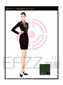 酒店大堂經(jīng)理服務(wù)制服設(shè)計626