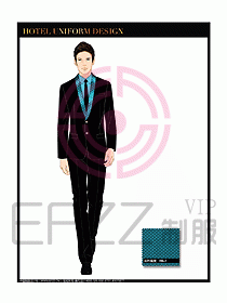 酒店大堂經(jīng)理服務制服設計633