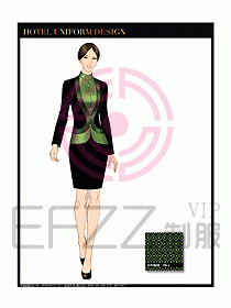 酒店大堂經(jīng)理服務(wù)制服設(shè)計(jì)638