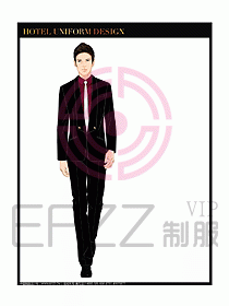 酒店大堂經(jīng)理服務制服設計640