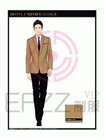酒店大堂經(jīng)理服務(wù)制服設(shè)計(jì)642