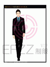 酒店大堂經(jīng)理服務(wù)制服設(shè)計(jì)645