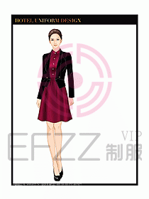 酒店大堂經(jīng)理服務(wù)制服設(shè)計646