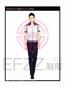 夜總會KTV服務(wù)員制服設(shè)計圖491