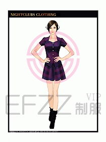 夜總會KTV服務(wù)員制服設(shè)計圖492