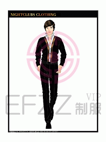 夜總會(huì)KTV服務(wù)員制服設(shè)計(jì)圖495