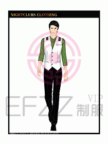 夜總會KTV服務(wù)員制服設(shè)計圖500