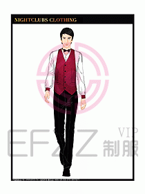 夜總會(huì)KTV服務(wù)員制服設(shè)計(jì)圖501