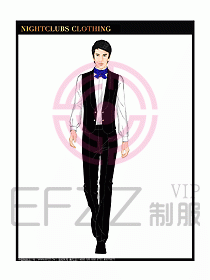 夜總會KTV服務(wù)員制服設(shè)計圖504