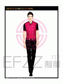 夜總會KTV服務(wù)員制服設(shè)計圖508