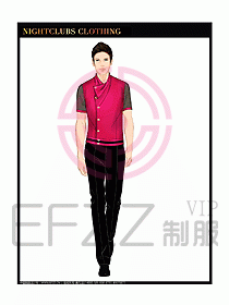 夜總會KTV服務(wù)員制服設(shè)計(jì)圖509