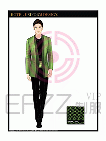 夜總會(huì)KTV服務(wù)員制服設(shè)計(jì)圖514