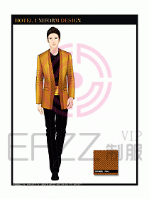 夜總會(huì)KTV服務(wù)員制服設(shè)計(jì)圖515