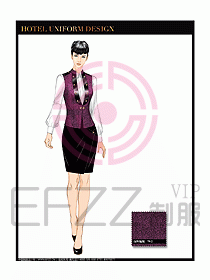 夜總會KTV服務(wù)員制服設(shè)計圖526