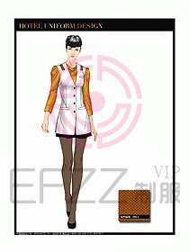 夜總會(huì)KTV服務(wù)員制服設(shè)計(jì)圖525