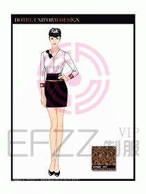 夜總會(huì)KTV服務(wù)員制服設(shè)計(jì)圖523