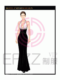 夜總會DJ包房公主服設計圖696